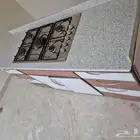 سطح غاز مع دولايب وادراج للبيع