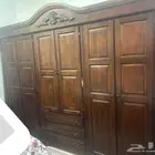 غرفة نوم نضيفة خشب ممتاز