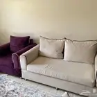 كنب نظيف للبيع وشبه جديد