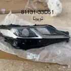 زجاج شمعة يمين كامري