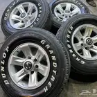 جنوط فتك مع كفرات دنلوب وكاله مقاس 275 70 16