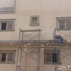 جبس فرنسى قواطع جدران اسمنت بورد بناءملاحق تكسير ترميم مبانى