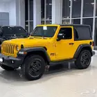 جيب رانجلر سبورت 2021   لون أصفر مميز
