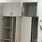 دولاب ع الشرط نظيف خشب اصلي قوي كبير خمس أبواب