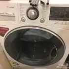 غسالة ال جي تنظيف وتجفيف