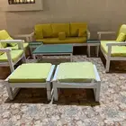 جلسه خارجيه بالمخدات كامله خشب ممتاز