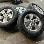 جنوط جيب لاند كروزر 2015 اصلي وكاله  مع كفرات دنلوب 285.60.1