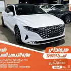 هيونداي ازيرا ابيض 2020 بنزين بطاقة جمركية وارد كوريا