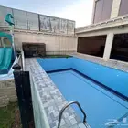 للبيع شاليهين بحي الشقة ( البيع جميع او تفريد )