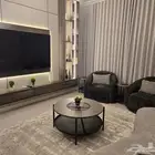 شقة مفروشة جديدة اول ساكن من غرفتين وصالة بحي الروضة