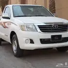 تويوتا- هايلوكس-2014-GL-غمارة- بنزين- بدون دبل- قير عادي