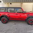 للبيع برونكو احمر السياره في قطر
