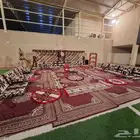 تأجير جلسات خارجية جلسات تراثية جلسات