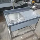 مجلى غسيل احواض ستيل معدات مطابخ تجهيز مطاعم