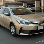 كورولا 2018 XLi بقمه النظافه
