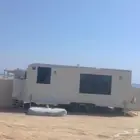 كرفان مجهز بالكامل مع جلسات خارجيه