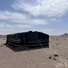 كرفان غرفة سحب وبيت شعر حديد