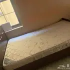 سرير - خشب ماليزي طبيعي