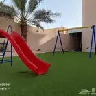 العاب ومظلات فايبر جلاس