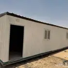 غرفه بركس للبيع 12في 4متكون من 2خرفه فقط