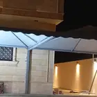 مظلات بي في سي جلد