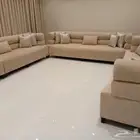 تنجيد وتفصيل كنب ومجالس عربيه مساند ستائر