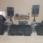 ايجار سماعات احترافيه وتجهيز حفلات وافتتاحات