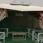 خيمه ومجلسها وموقد نار