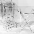 طاولات خدمه اكريلك شفاف