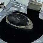 خاتم فضه ملكي بيضاوي رجالي عيار 925