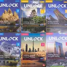 كتب الانجليزي unlock 1 2 3 مع اكوادها جديدة