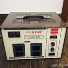 منظم ومحول كهرباء ستيك مستعمل وشبه جديد شغال 100