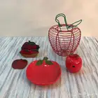 احمر تفاح أواني منزلية