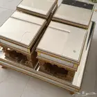 طاوله مع اربع خدمه جديده