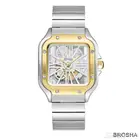 متجر_كاتساعة بروشا رجالية ضد الموية استيل شكل كارتير مكشوف