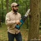 المنشار المتنقل الكهربائي 12 بوصة بطارية قوية