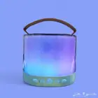 مكبر صوت محمول ذكي بأضاءه RGB معى مايكرفون
