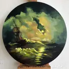 لوحة اكريليك