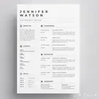 تصميم CV سيرة ذاتية احترافية باللغتين  سعر مميز