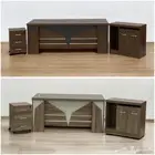 مكتب 200 سم ( 3 قطع ) فاخر