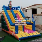 نطيطات وزحاليق وملاعب صابونية للبيع   مشاريع الترفيهيه