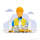 ( بلك بجميع انواعه- خرسانة بجميع انواعها-وغيره من مواد)