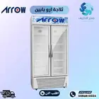 ثلاجة ارو عرض بابين زجاج 618 لتر