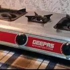 مسطح غاز 3 عيون ماركة GEEPAS
