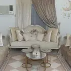 طقم كنب نظيف اسفنجه جديد