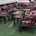 جلسة حوش شبه الجديد