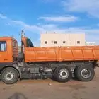 شاحنة. مان قلاب مسكس اروبي نضيف ممشى380الف