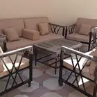 جلسة مودرن استراحات حوش حدائق جلسات خارجية