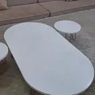 مجلس 3.75 في 4.5 مع سجاد مع طاولة ضيافة