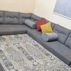 كنب ارضي خشب المساحة 3 4